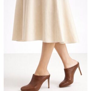 Louise et Cie Serphina High Heel Mule Pump Ankle Booties Size 11